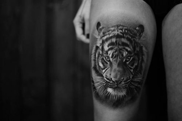 55 puikus Tigro tatuiruočių dizainas