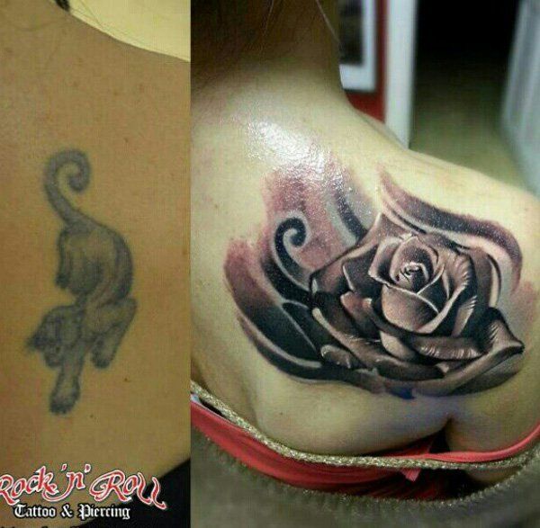 Rose cover up tattoo-7