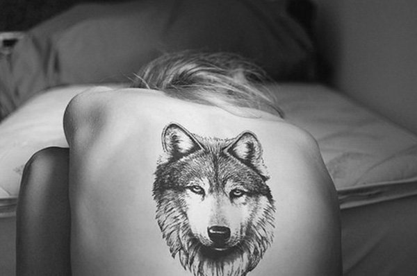 55 vilkų tatuiruotės dizainai