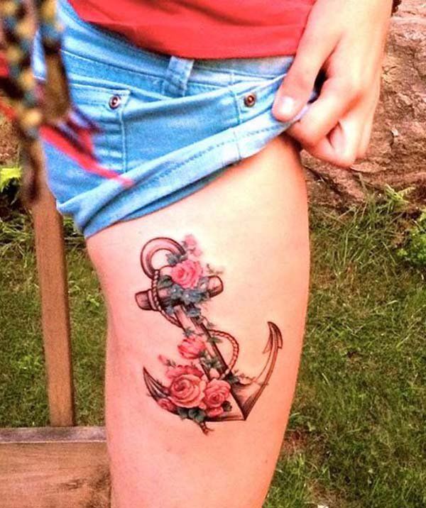 60 modele de tatuaje Anchor Awesome