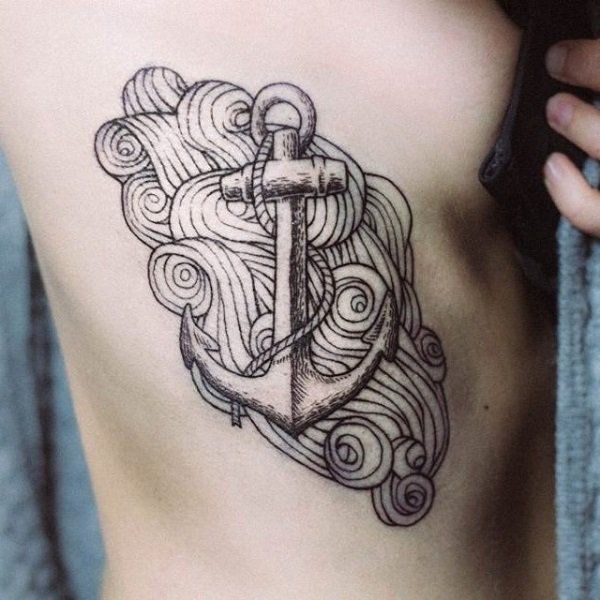 60 modele de tatuaje Anchor Awesome