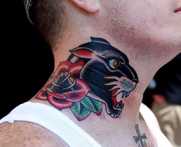 60 nuostabių kaklo tatuiruotes