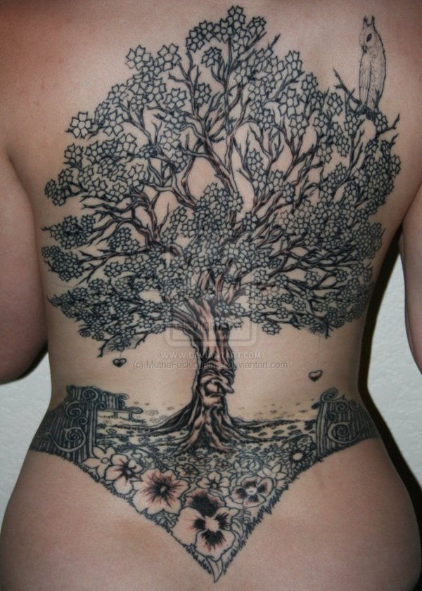 60 Awesome Tree Tattoo Designs
