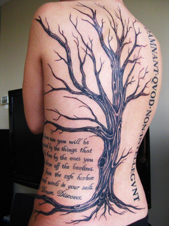 60 nuostabių medžių tatuiruotės dizaino