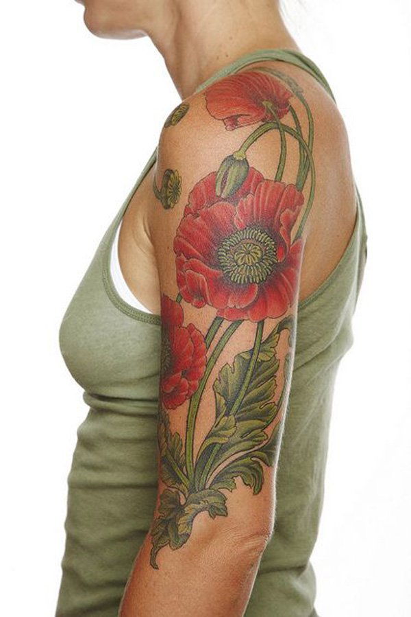 60 gyönyörű mákos tetoválás