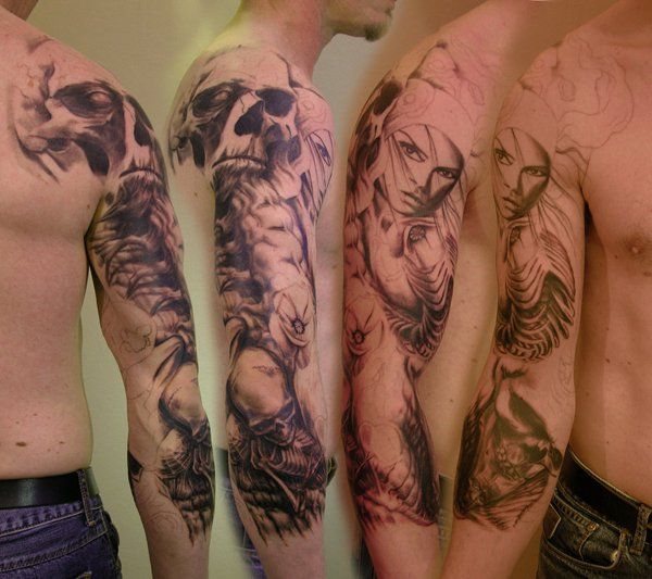 60 Cool Sleeve Tattoo Designs