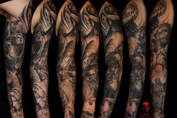 60 modele de tatuaje Cool Sleeve