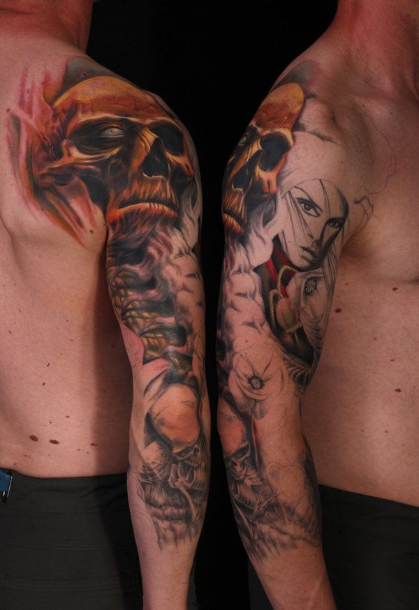 60 Cool Sleeve Tattoo Designs