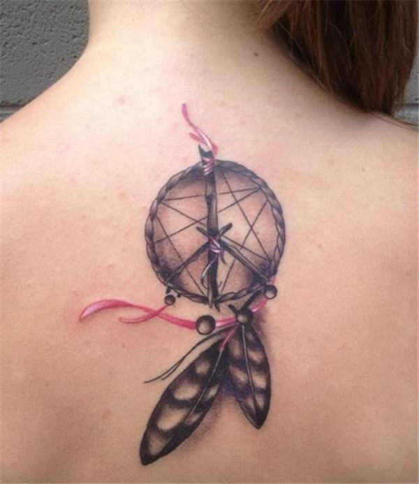 60 "Dreamcatcher" tatuiruotes moterims
