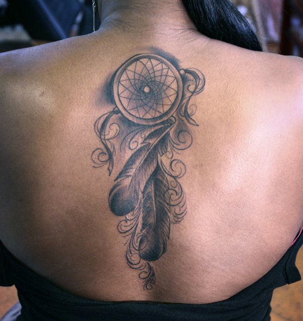 60 Designuri Tattoo Dreamcatcher pentru femei