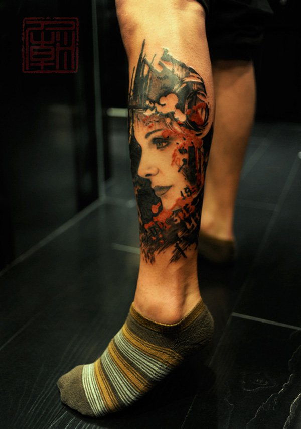 60 neverjetno tetovaže nog