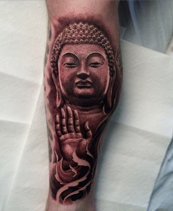 Buda tattoo for man-7