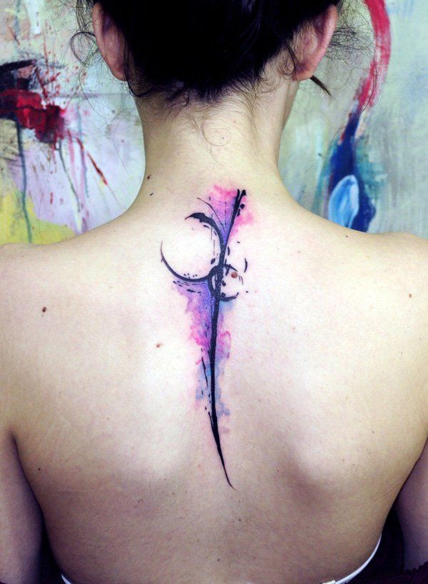60 Tatuaj Abstract Blow Abstract