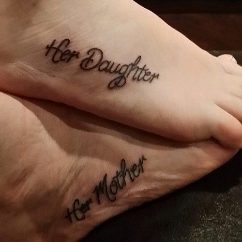 mother daughter tattoo_34