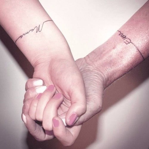 mother daughter tattoo_36