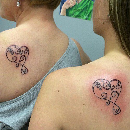 mother daughter tattoo_39