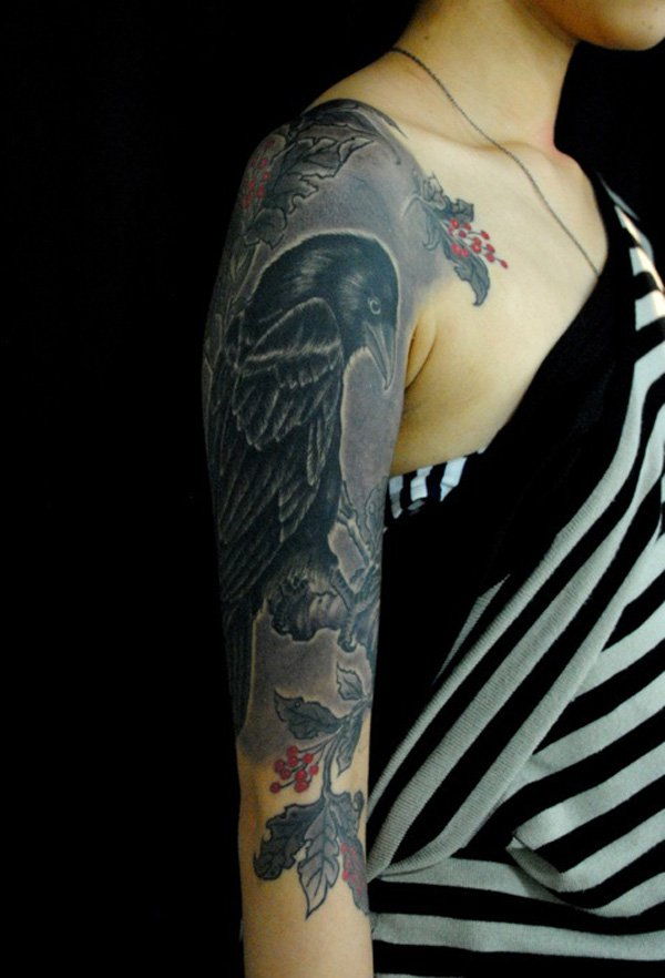 Corb Sleeve Tattoo for Women-6
