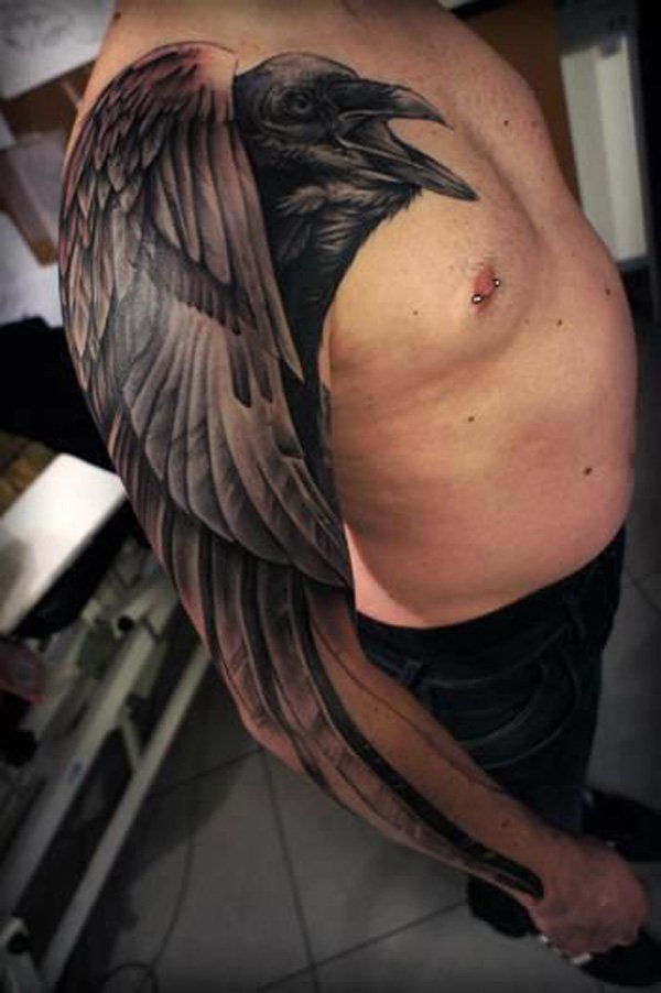 Corb Sleeve Tattoo