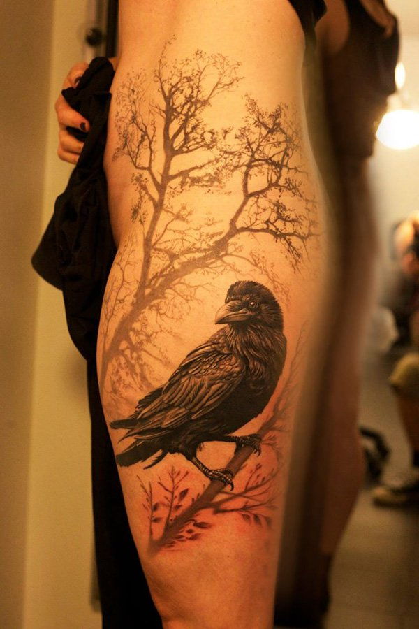 Raven tattoo-