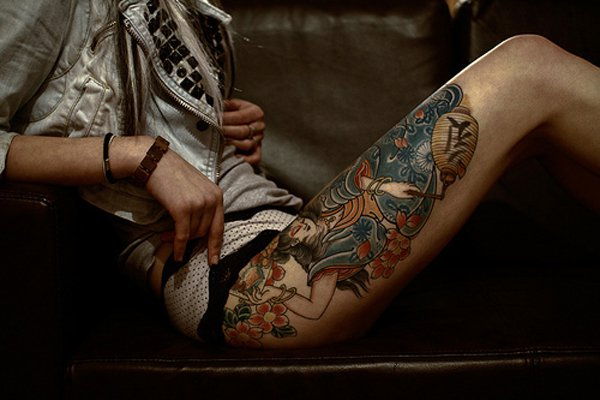 60 Thigh Tattoo Ideas