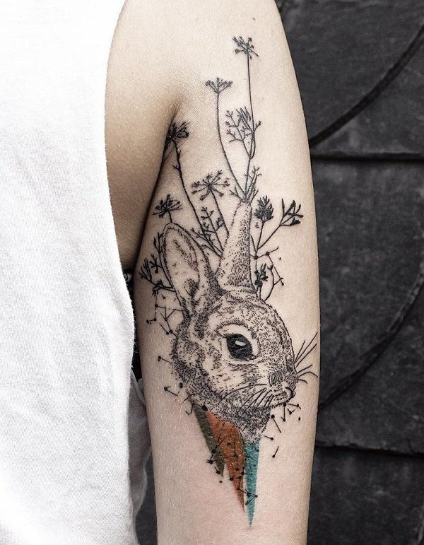 60 + nyúl tetováló ötletek