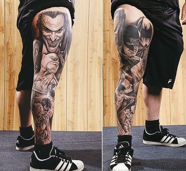 62 Leg Tattoos to Make You Jump With Joy