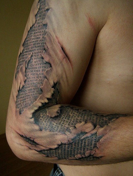 70+ elképesztő 3D tetováló dizájn