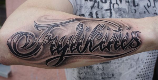 70 Awesome Tattoo Fonts Designs