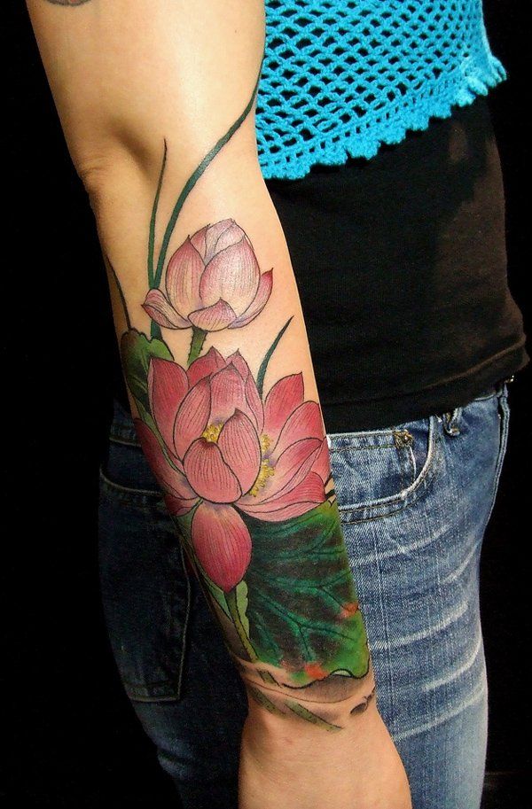 70 Elegantna Lotus Tattoo Designs