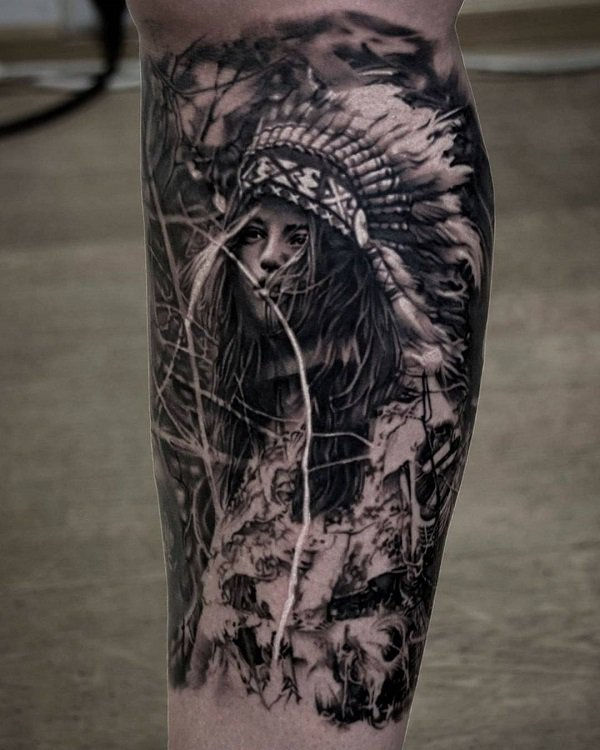 70 Native American Tattoo Designs