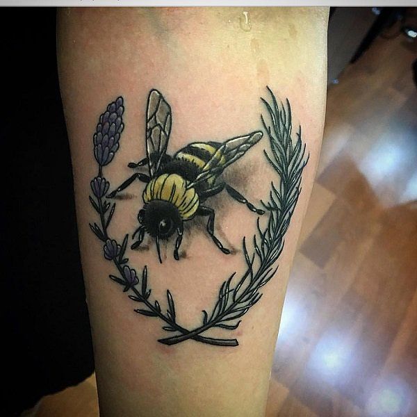 75 Cute Bee Tattoo Idėjos