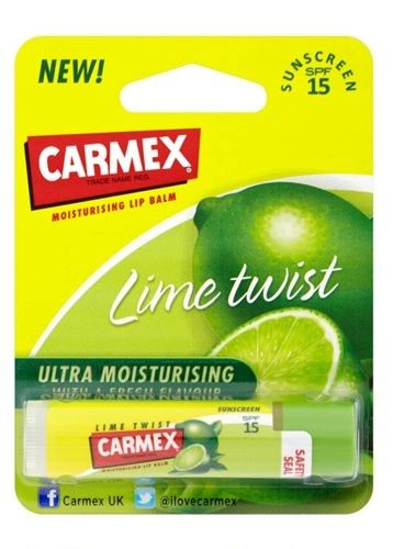 Carmex ultra moisturizing lime twist lip balm