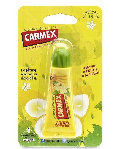 Carmex Jasmine green tea moisturizing lip balm