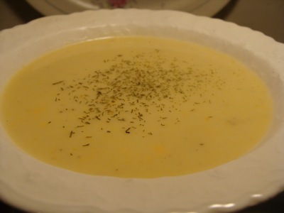 căsuță cheese sweet corn soup