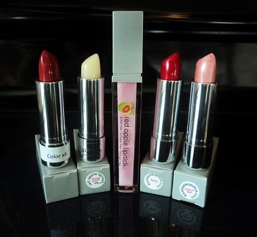 3 Red Apple Lipstick