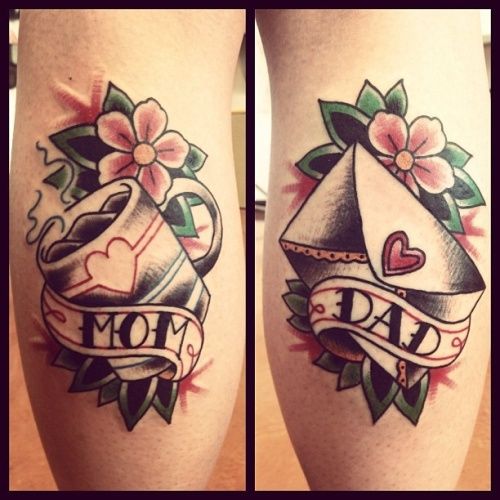 Mamă and Dad Tattoo 5