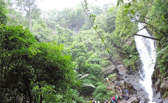 cascade in Goa-Netravali Falls