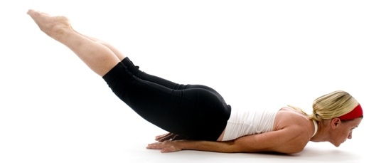 Kako To Reduce Thighs And Hips Fast With Locust Pose Exercise 