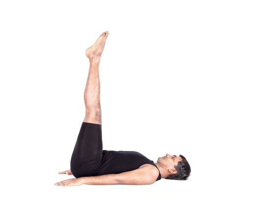 Leg Raise Yoga Fo Tummy And Hips And Thighs Fat