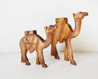 Typical Wooden Camel Crafts