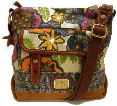 Fossil Floral Print Bag for Women