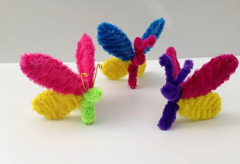 Pasidaryk pats Butterfly Pipe Cleaner Crafts