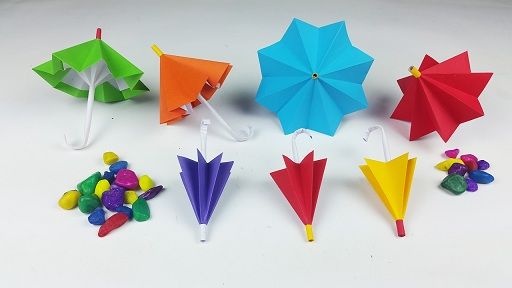 Simple Colored Umbrella