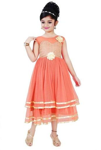 9 Beautiful and Attractive Orange Frocks for Women | Styles At Life