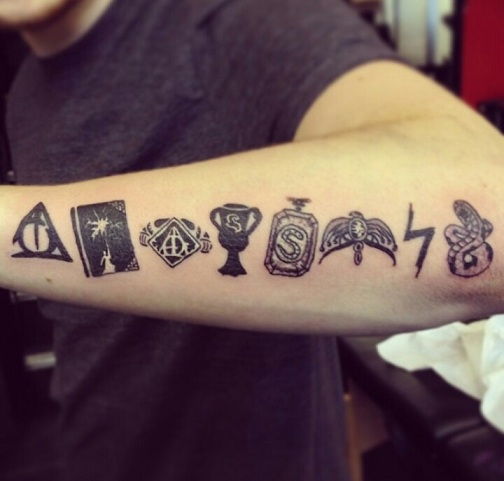 Harry potter tattoos