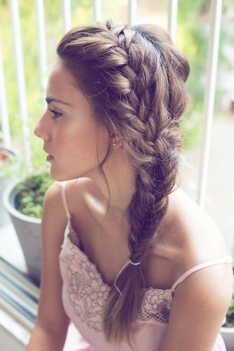 the double fishl braid hairstyle look