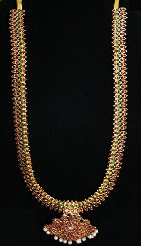 Gėlių bud design Long chain initiation temple jewelry