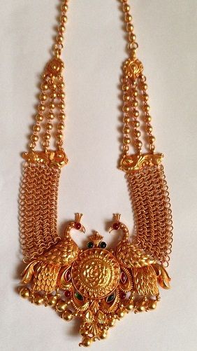 Auksas plated Handmade Antique Pendant temple jewelry