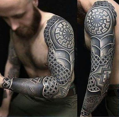 Vikingas Symbol Tattoos