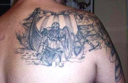 Viking Scene Tattoos